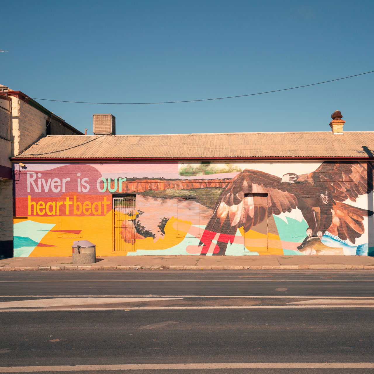 Wilcannia Mural. Photo Credit: Destination NSW