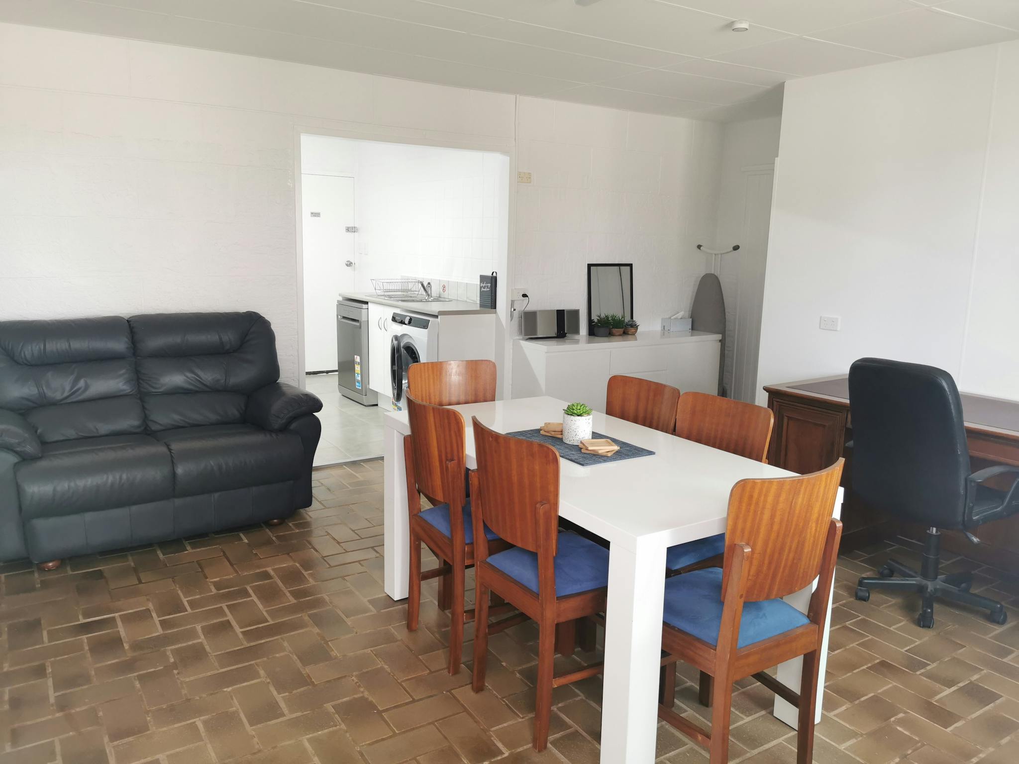 Dining room and office desk