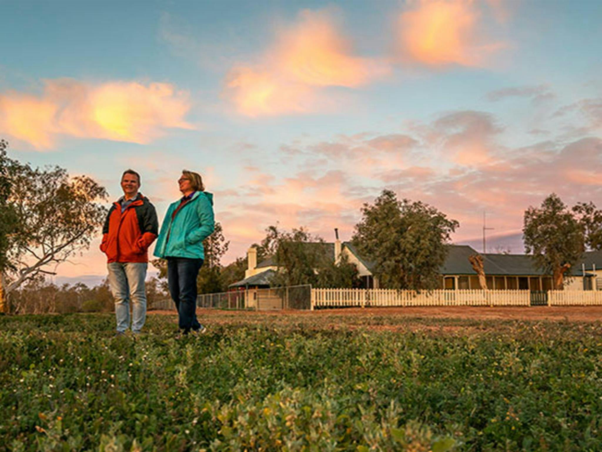 Beautiful sunrise at Mount Wood Homestead. Photo: John Spencer/DPIE