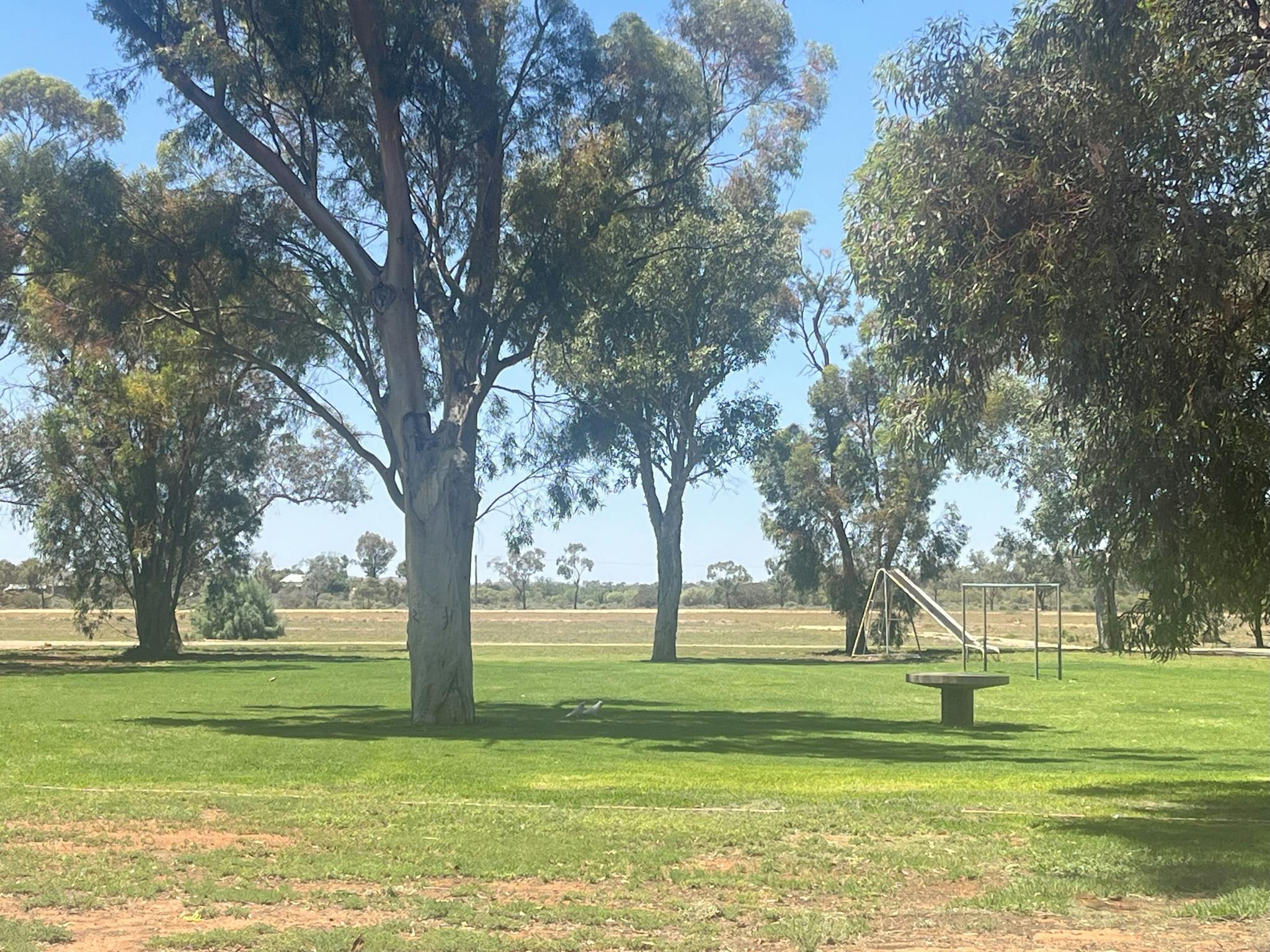 Picnic Area next to the Tennis Court