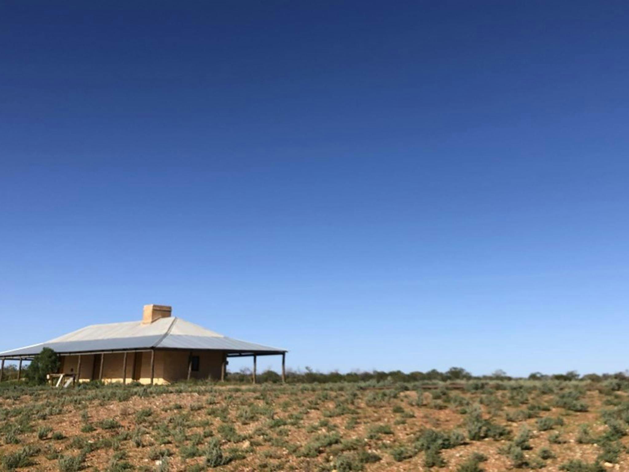 Teilta campground and picnic area, looking towards Teilta Homestead Corona Outstation. Photo: Jaymie