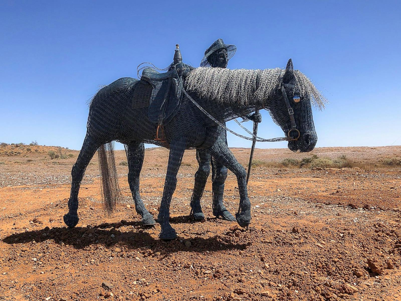Brian Campbell's wire sculpture